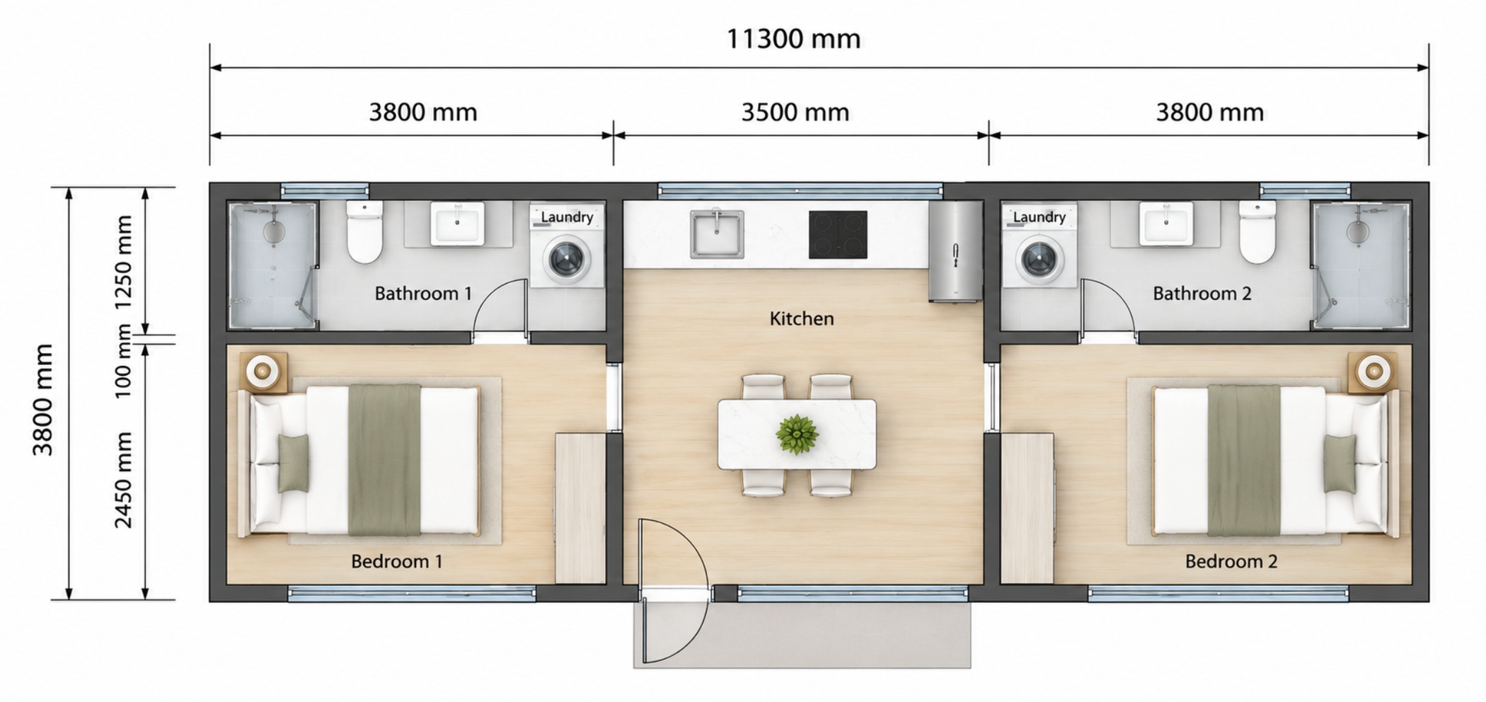 M01 Pod Floor Plan