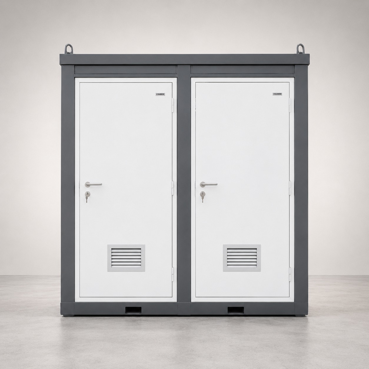 Double Portable Toilet