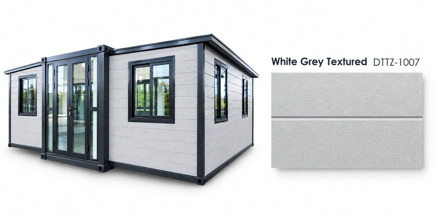 White Grey Textured